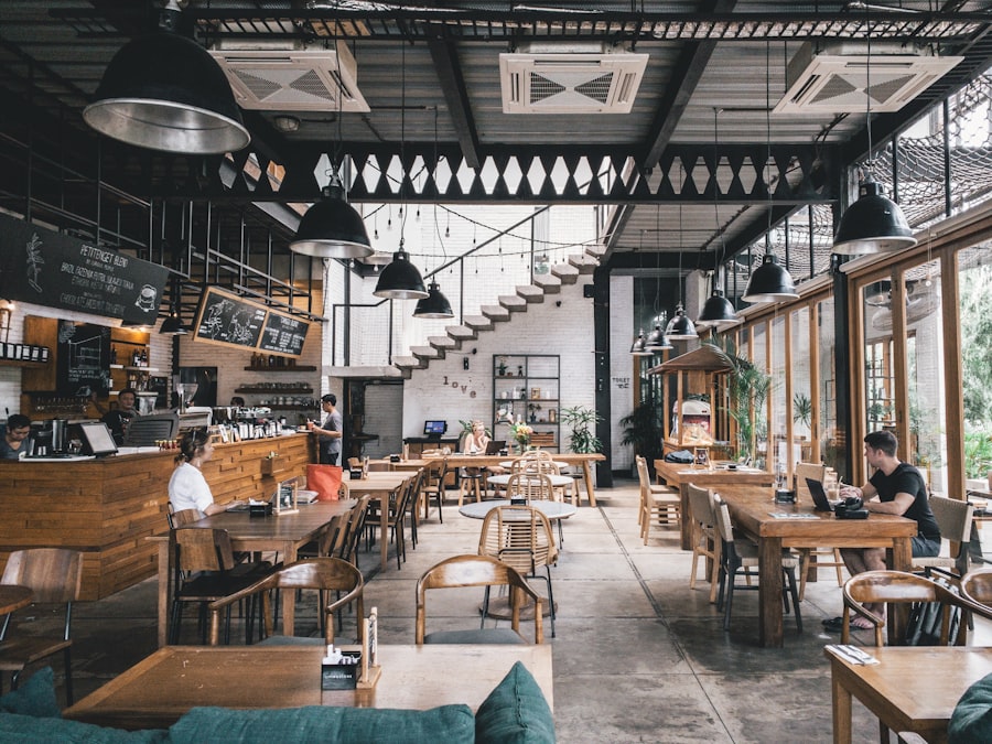 Pakistani restaurant dining hall whose reservations are taken by an AI phone line